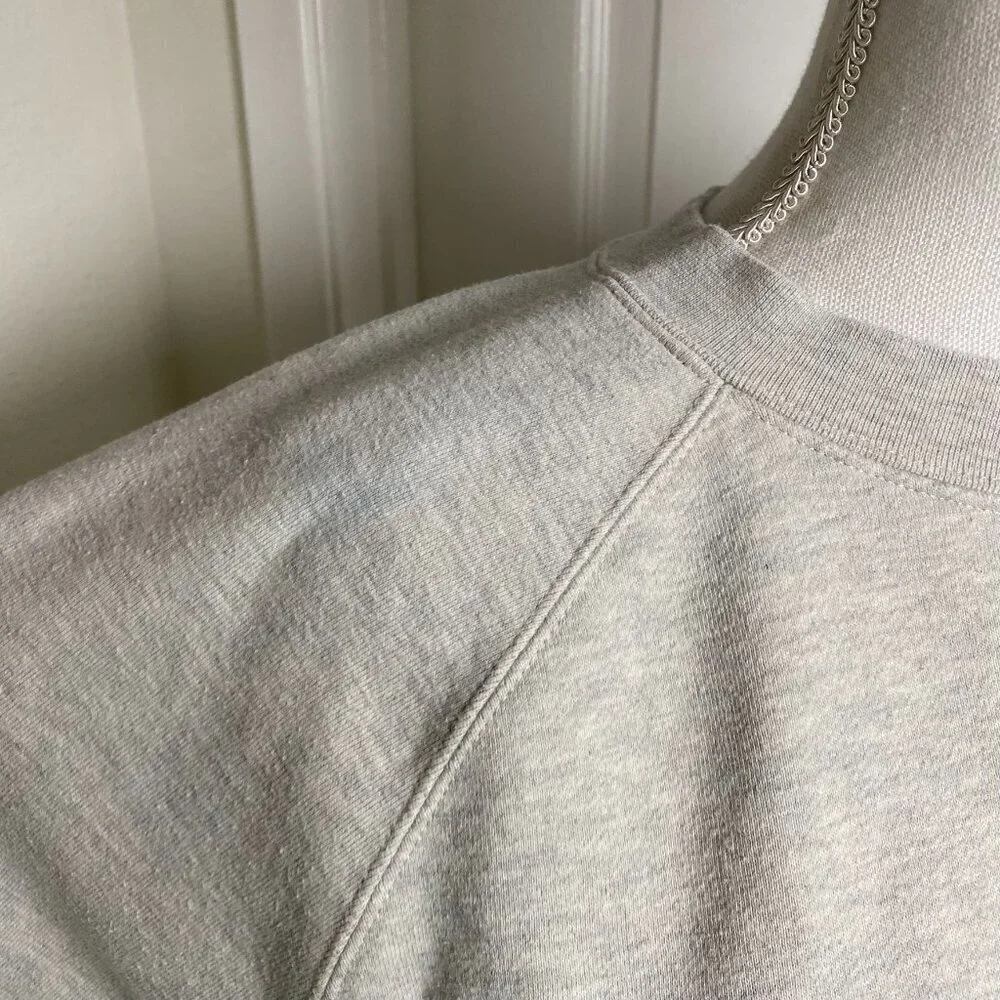 Essentials Fear Of God Heather Gray Sweatshirt Crew Neck Size Medium - Picture 9 of 9